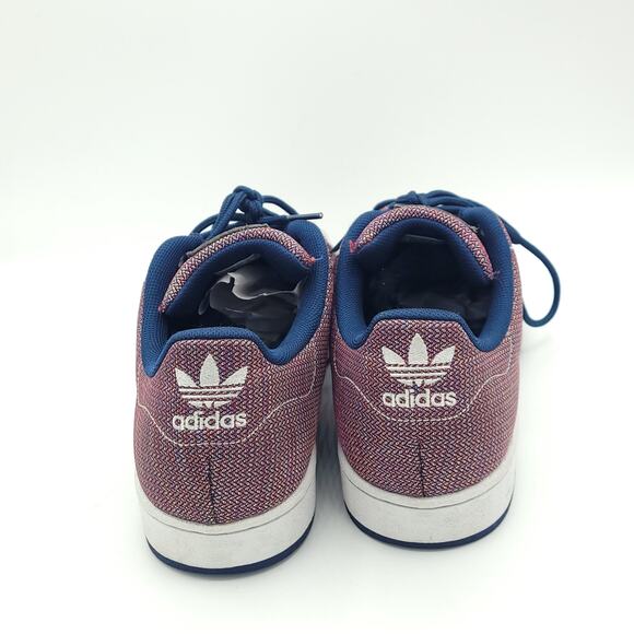 Adidas Superstar Woven Men\'s Shell Toe red blue purple Size 11 main image 6